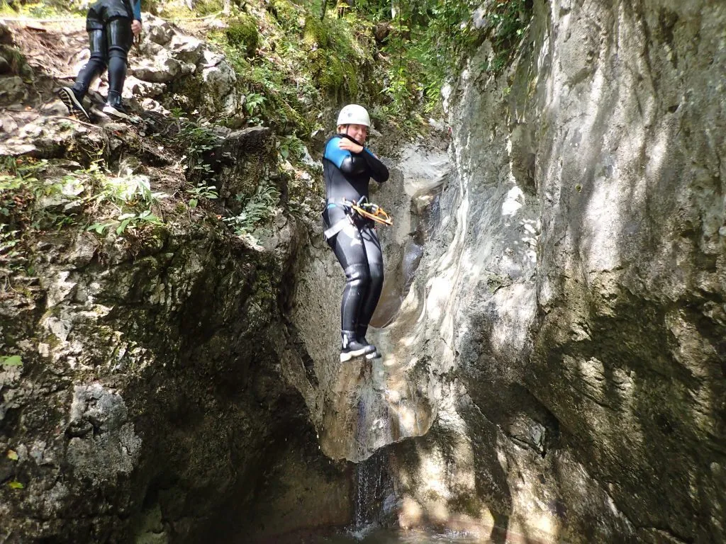 Canyoning a Bled