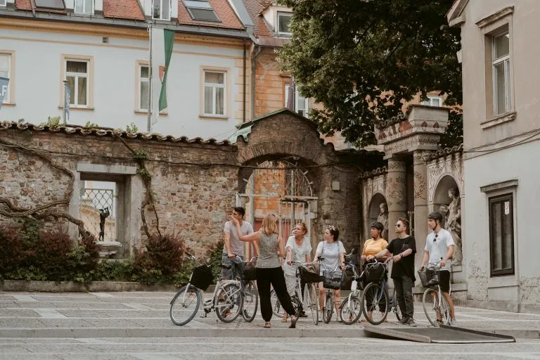 begeleide fietstocht ljubljana