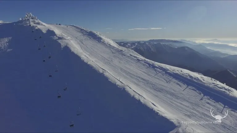 vrijgezel ljubljana skiën krvavec